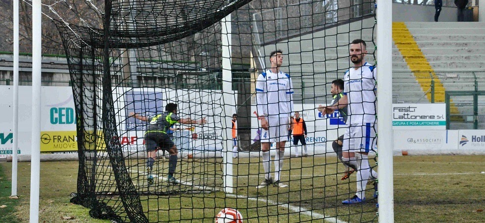 Il gol di Belcastro (foto di Carmelo Ossanna) Il gol di Belcastro (foto di Carmelo Ossanna)